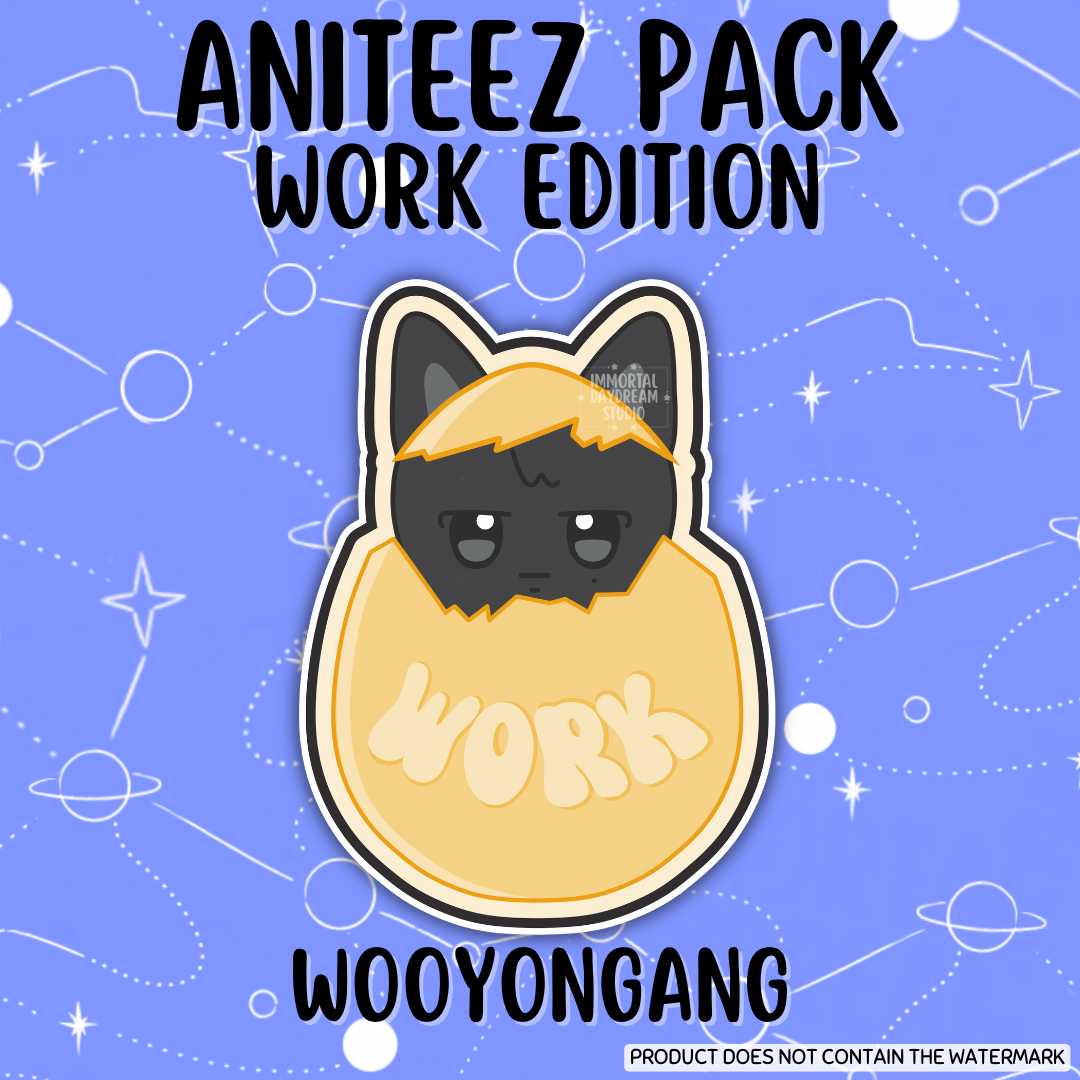ANITEEZ Mystery Pack: Work Edition (Stickers)