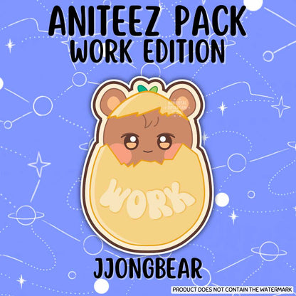 ANITEEZ Mystery Pack: Work Edition (Stickers)