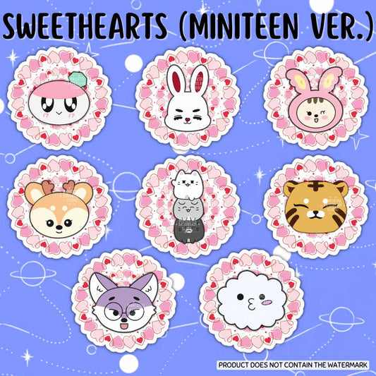 SWEETHEARTS (MINITEEN Version) Stickers