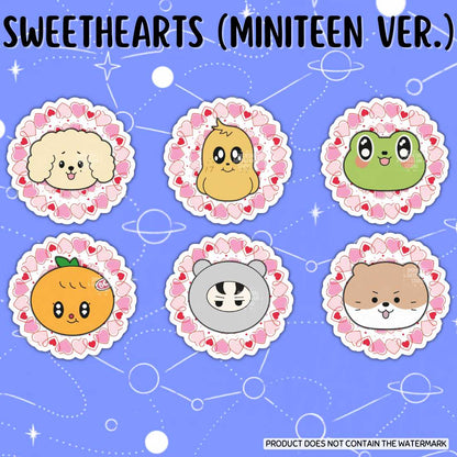 SWEETHEARTS (MINITEEN Version) Stickers