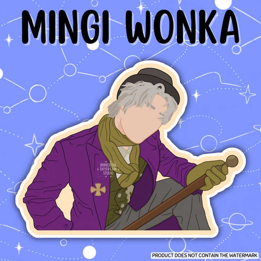 Mingi Wonka Sticker