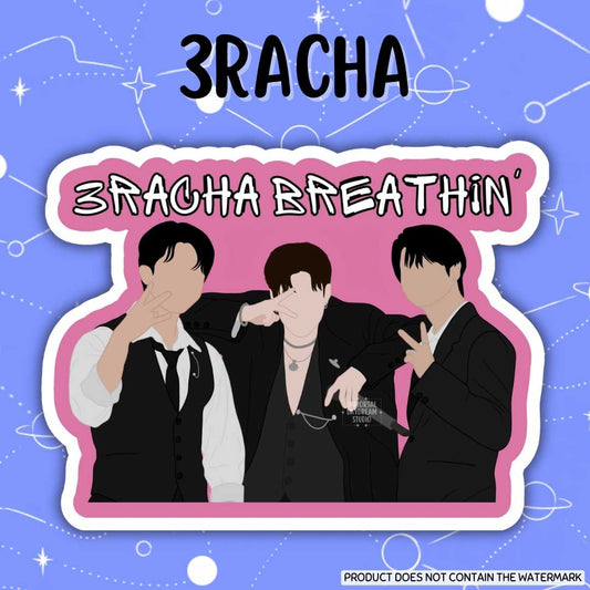 3RACHA Sticker/Flat Magnet