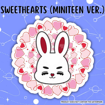 SWEETHEARTS (MINITEEN Version) Stickers