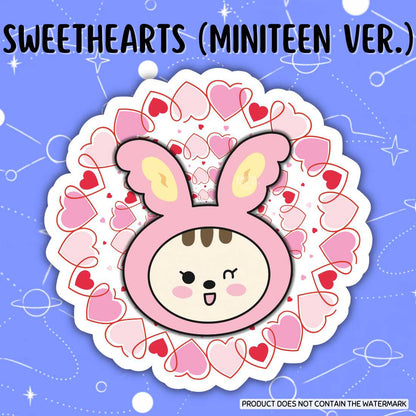 SWEETHEARTS (MINITEEN Version) Stickers