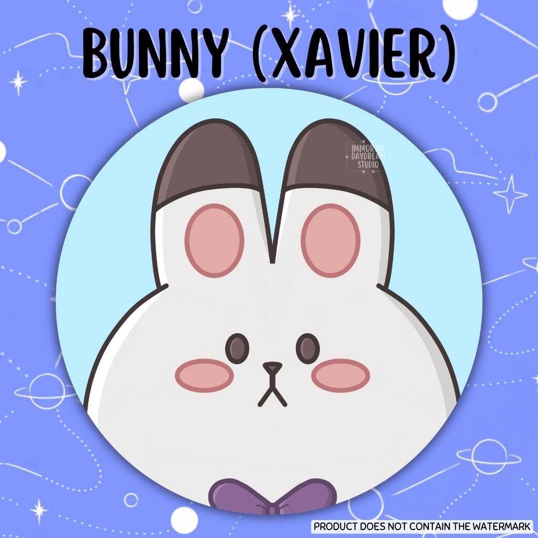 LOVE AND DEEPSPACE: Character's  Mascots Button Pins