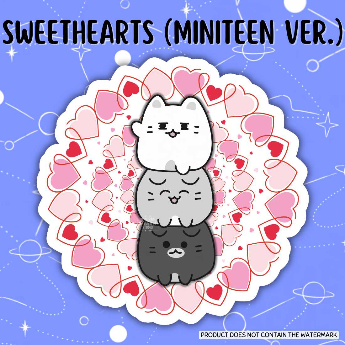 SWEETHEARTS (MINITEEN Version) Stickers