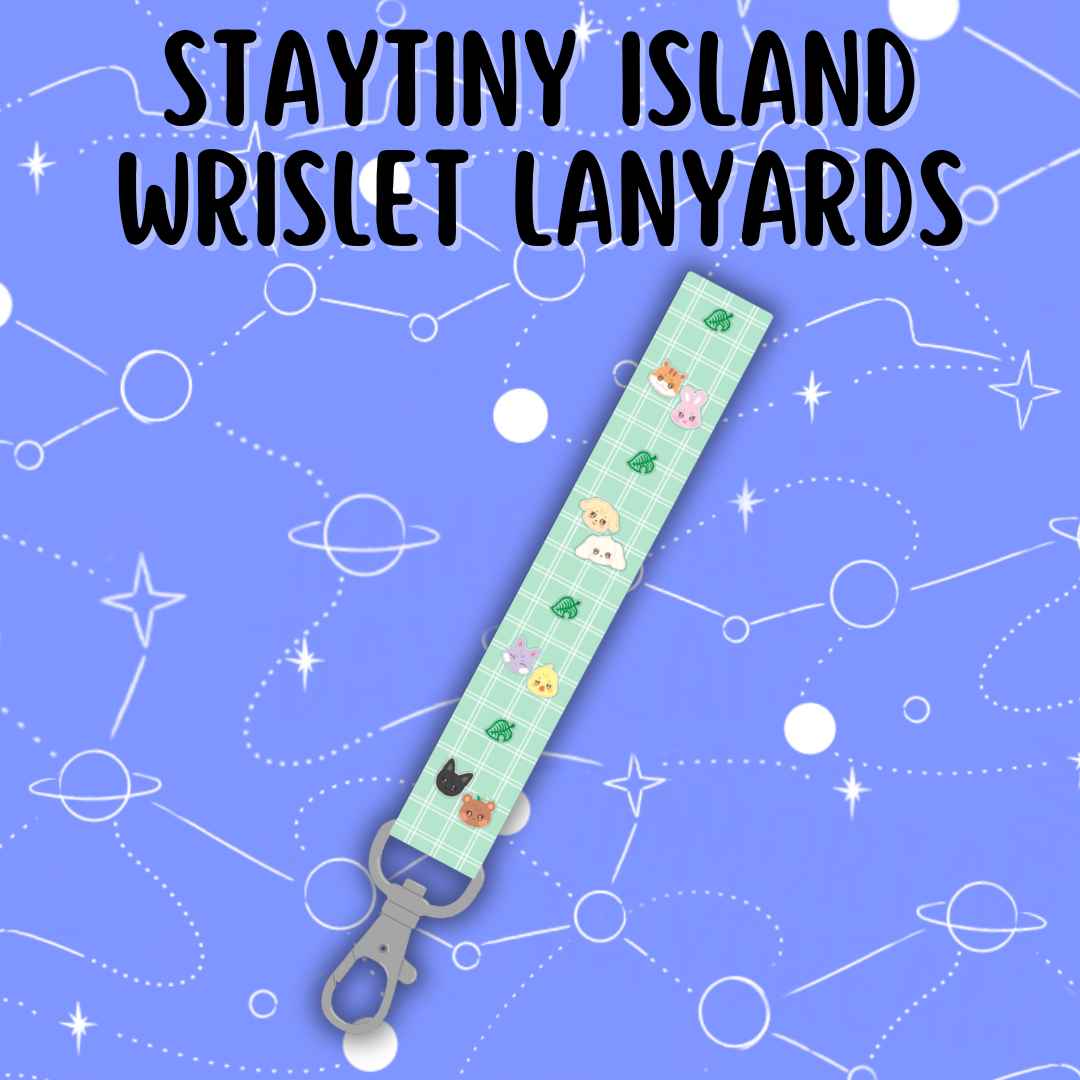 STAYTINY Island Wrislet Lanyards