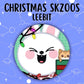 Christmas SKZOOs Button Pins (Gacha Draw)