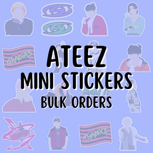 ATEEZ Mini Stickers (Bulk)