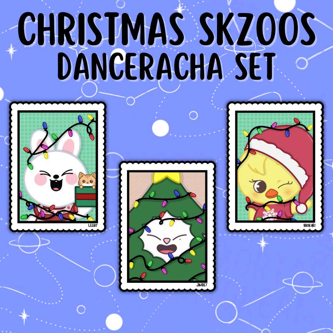 Christmas SKZOOs Stickers