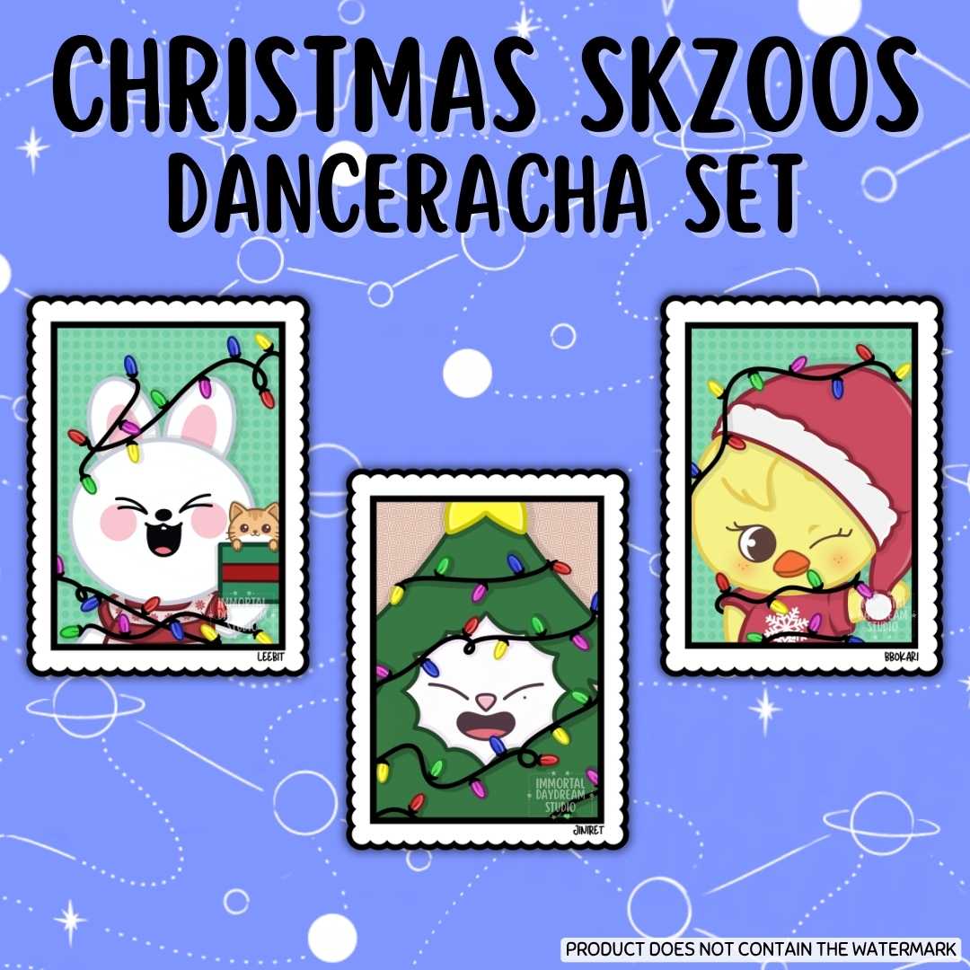 Christmas SKZOOs Stickers