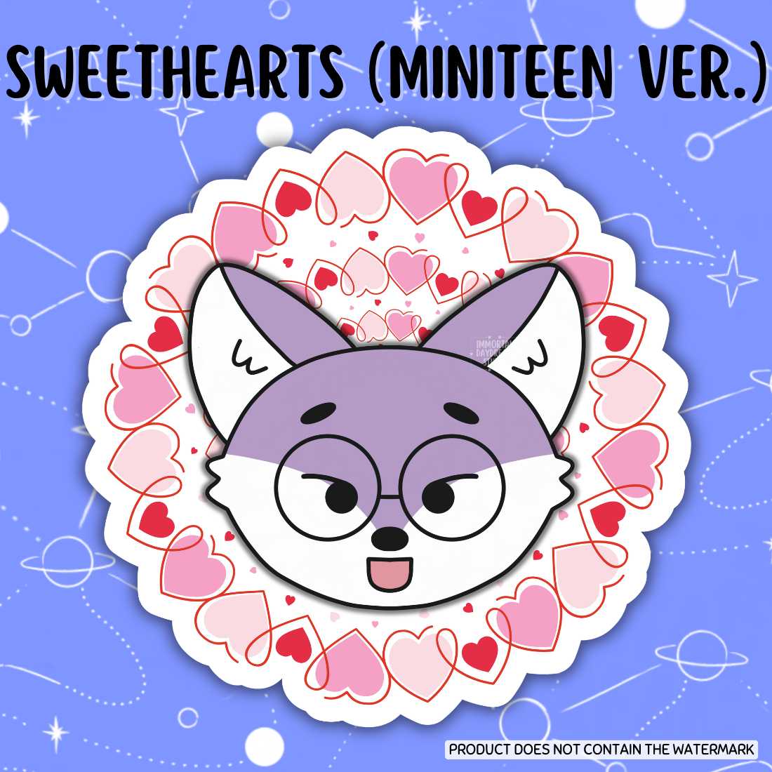 SWEETHEARTS (MINITEEN Version) Stickers