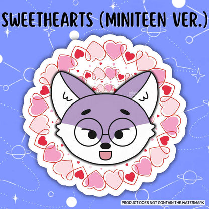 SWEETHEARTS (MINITEEN Version) Stickers