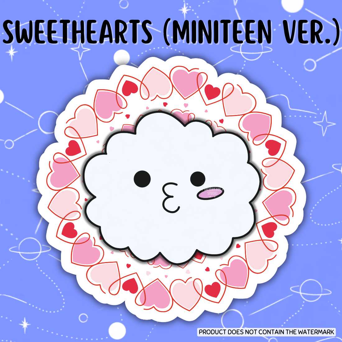 SWEETHEARTS (MINITEEN Version) Stickers