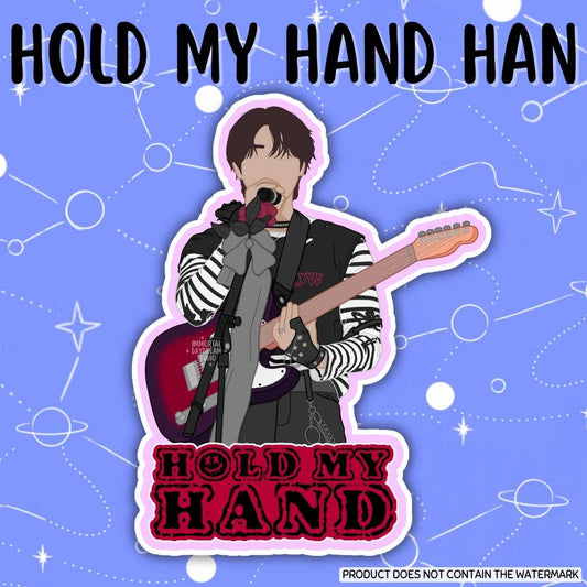 Hold My Hand Han Sticker