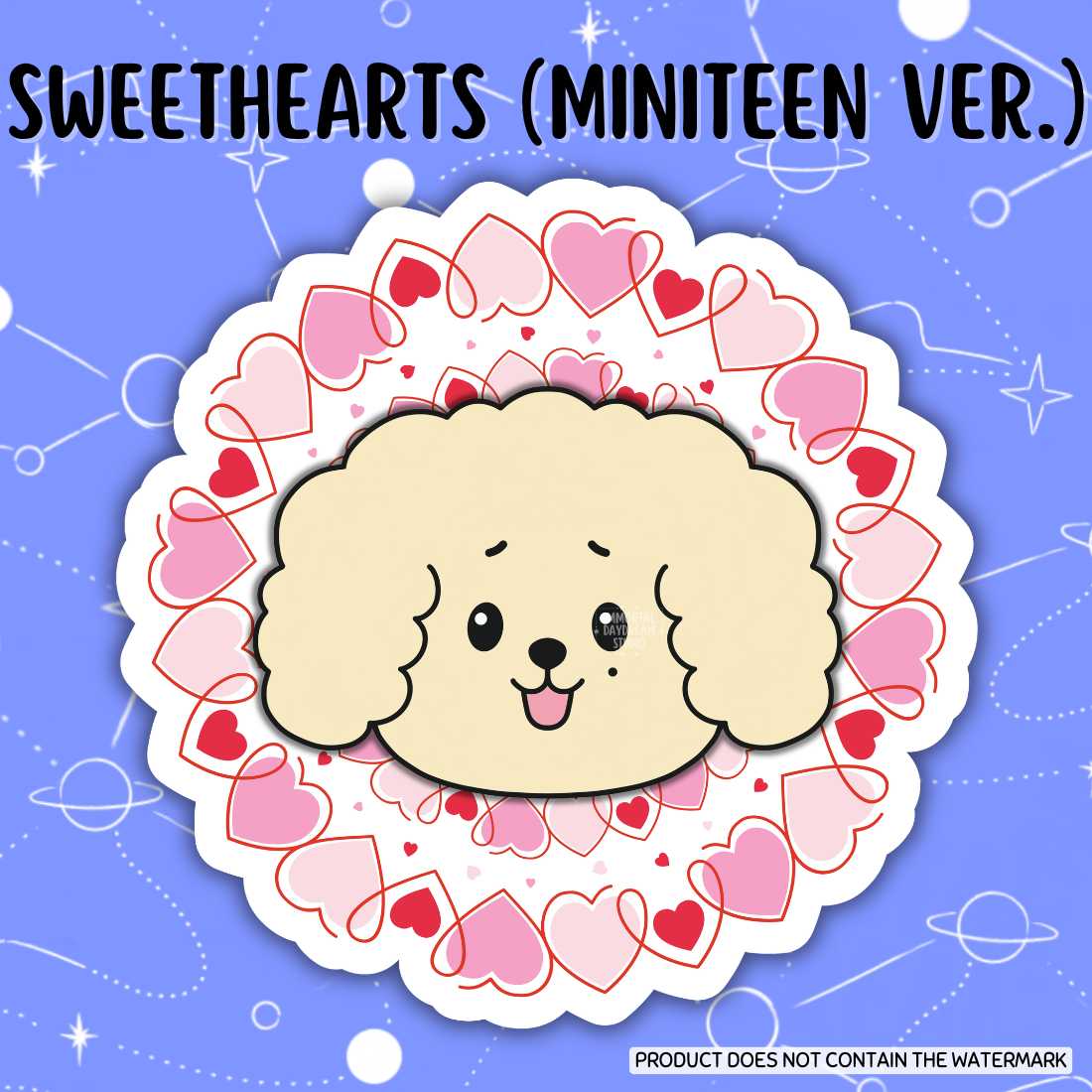 SWEETHEARTS (MINITEEN Version) Stickers