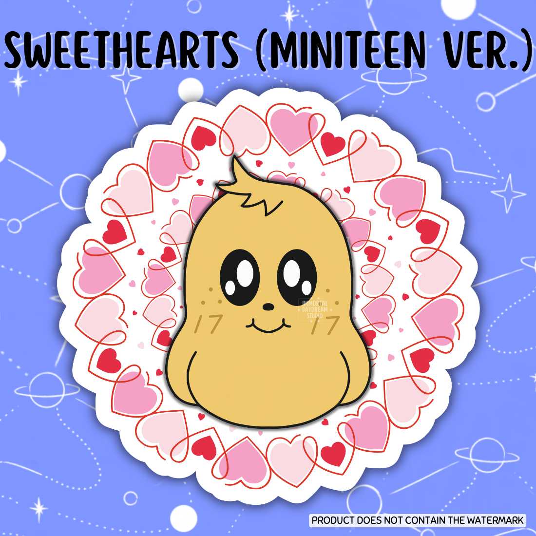 SWEETHEARTS (MINITEEN Version) Stickers