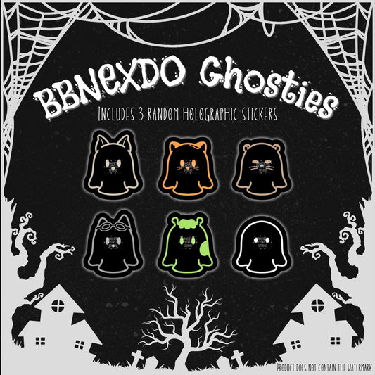 BBNEXDO Ghosties Mystery Pack (Stickers)