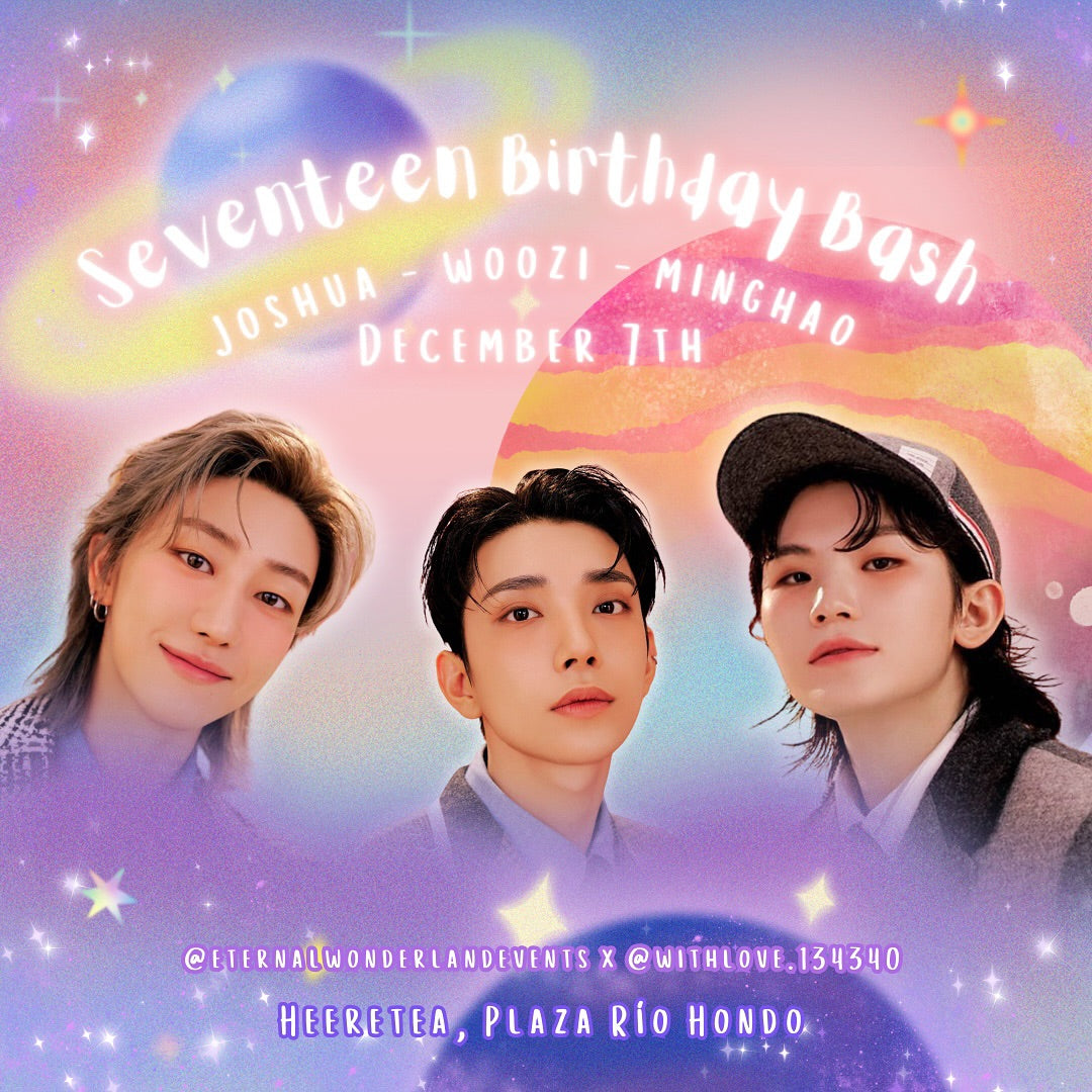 Seventeen Birthday Bash Cupsleeve Event