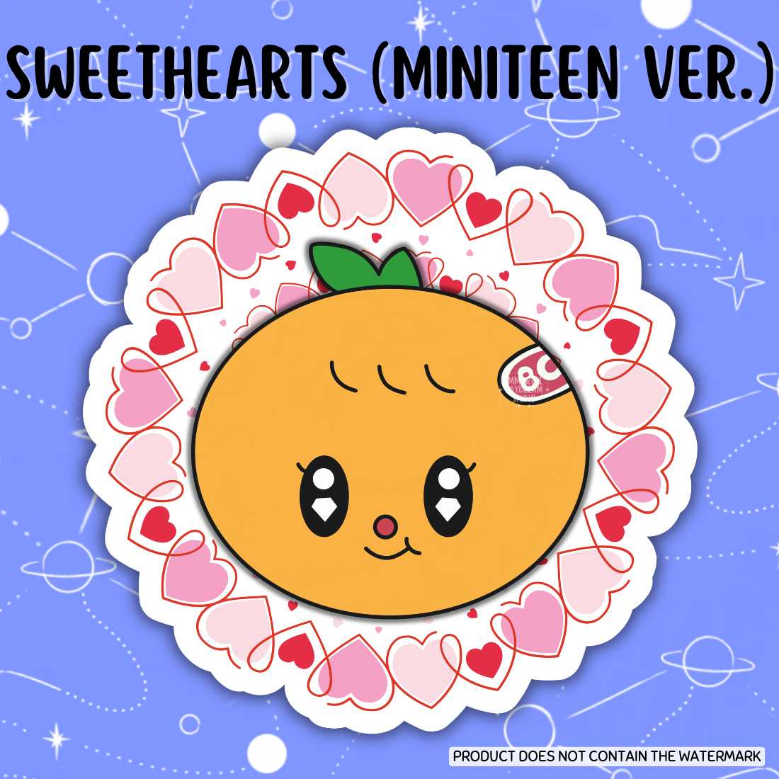 SWEETHEARTS (MINITEEN Version) Stickers