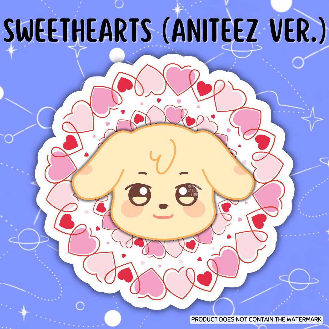 SWEETHEARTS (ANITEEZ Version) Stickers