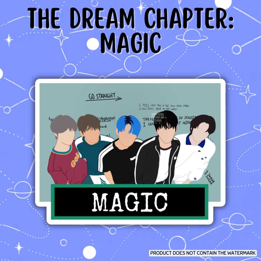 The Dream Chapter: Magic Sticker/Flat Magnet