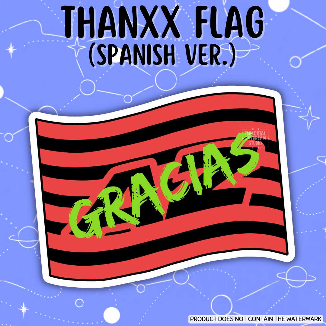 THANXX Flag Stickers/Flat Magnets