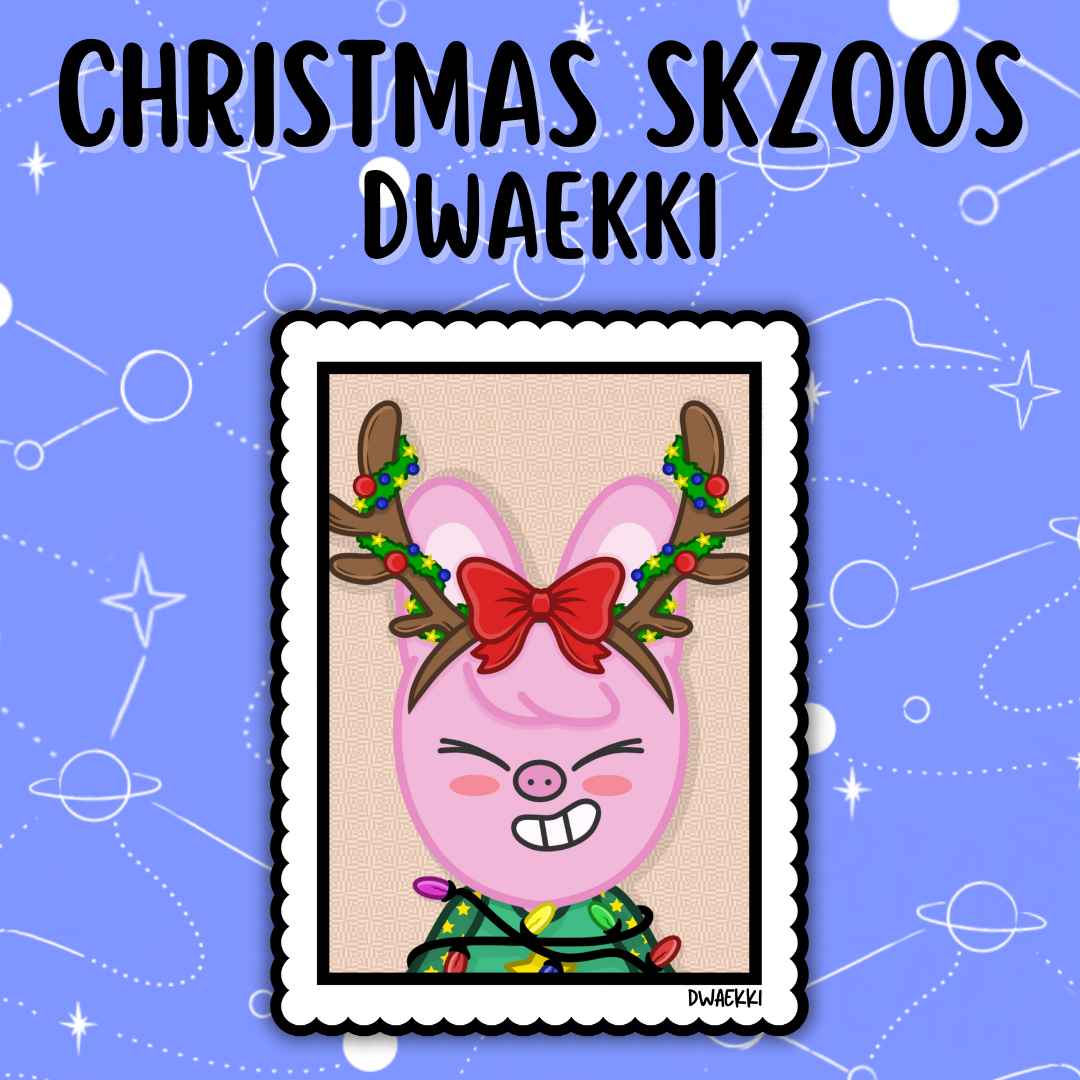 Christmas SKZOOs Stickers