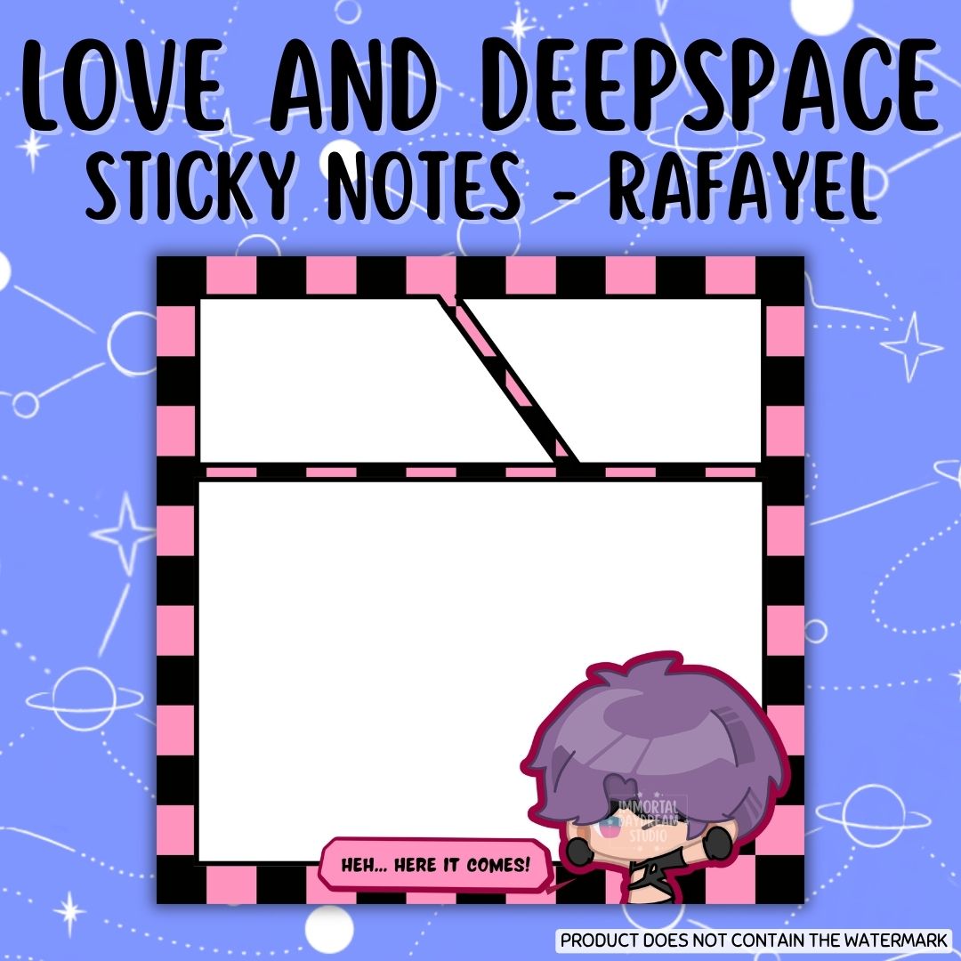LOVE AND DEEPSPACE: Sticky Notes