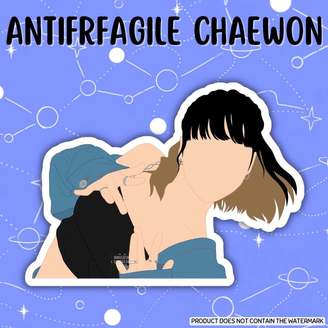 Antifragile Chaewon Sticker