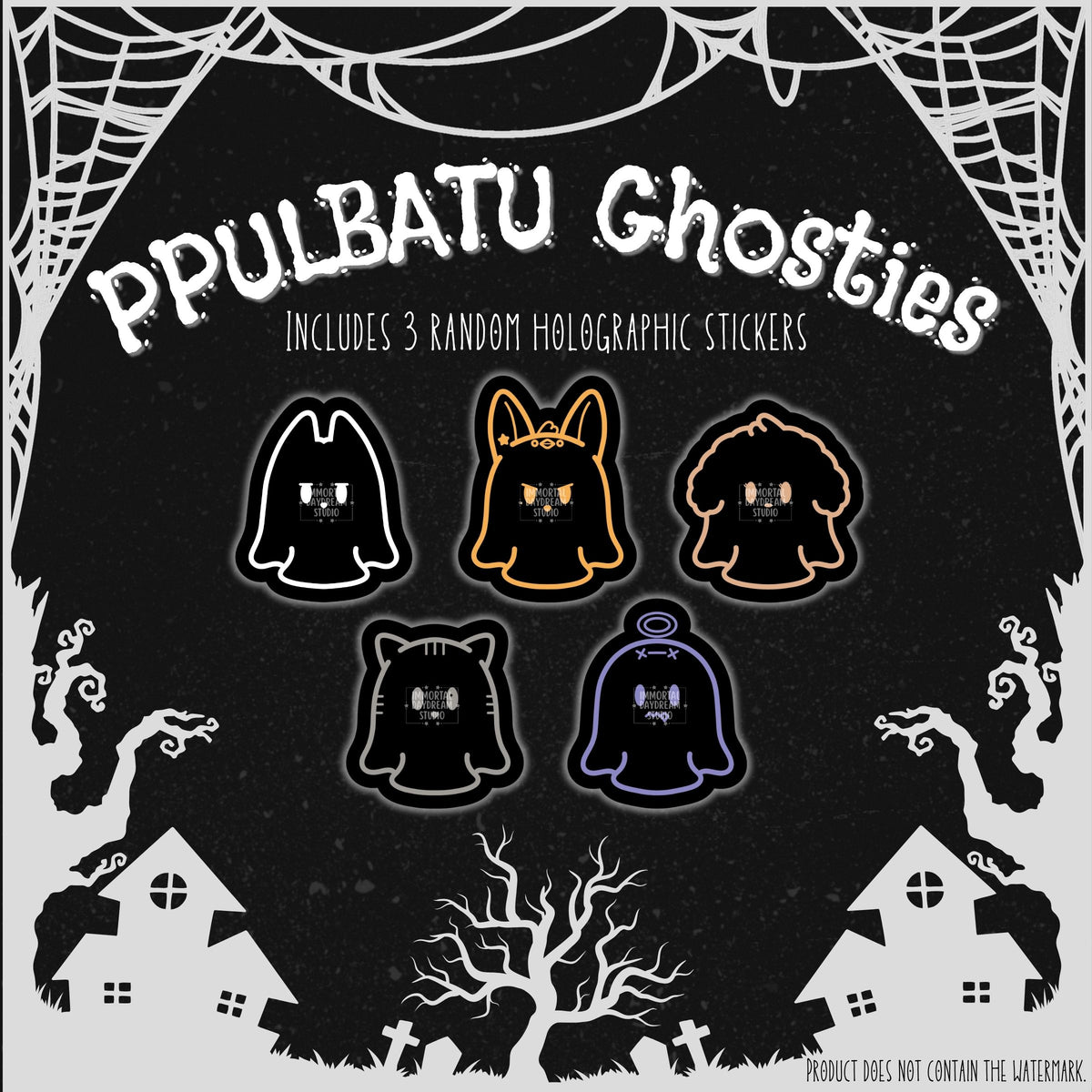 PPULBATU Ghosties Mystery Pack (Stickers)