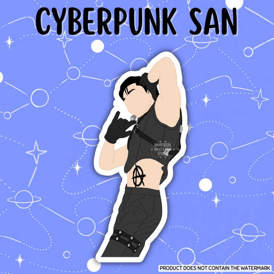 Cyberpunk San Sticker