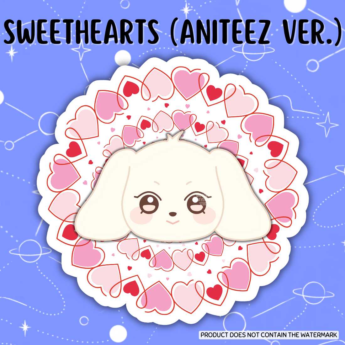 SWEETHEARTS (ANITEEZ Version) Stickers