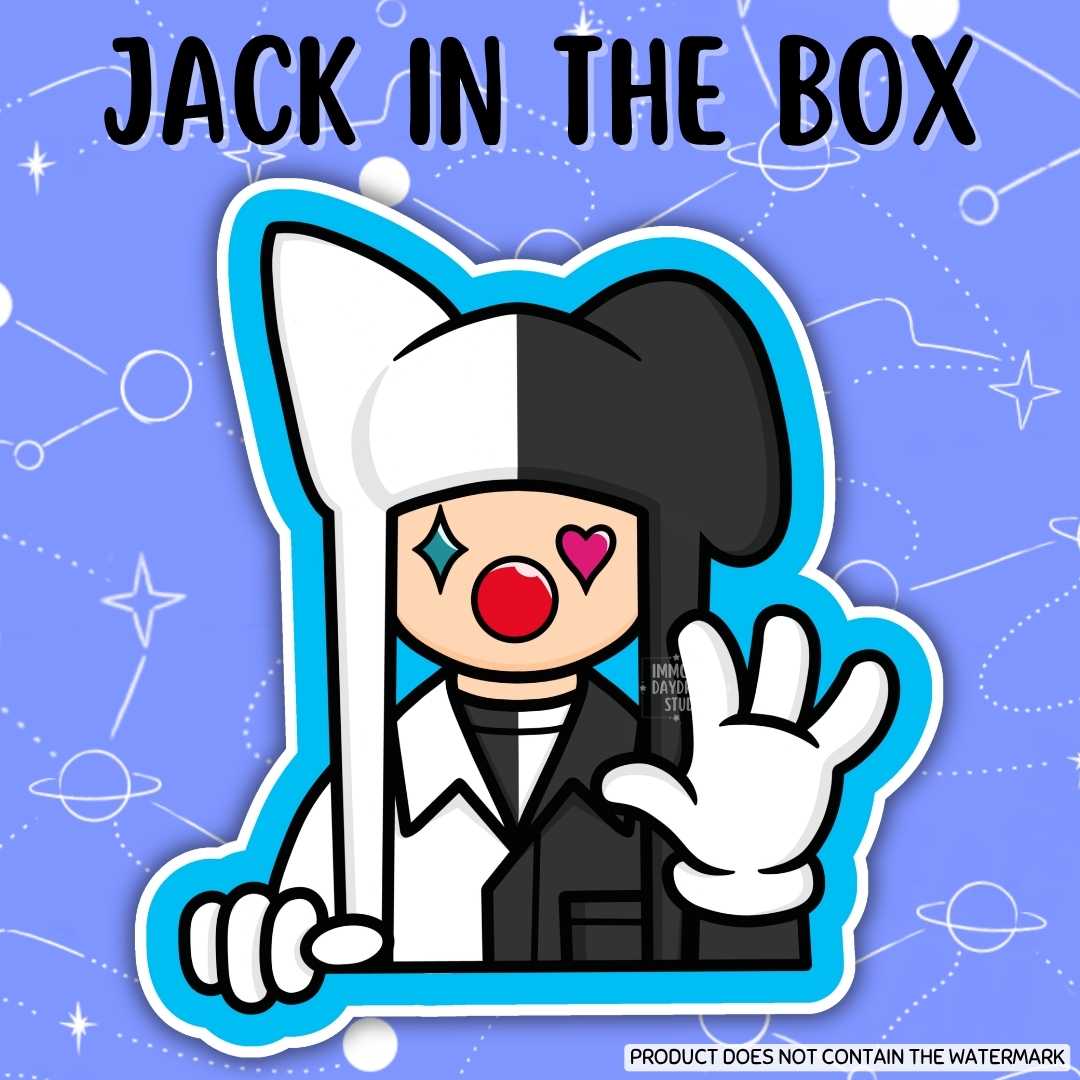 Jack In The Box Sticker