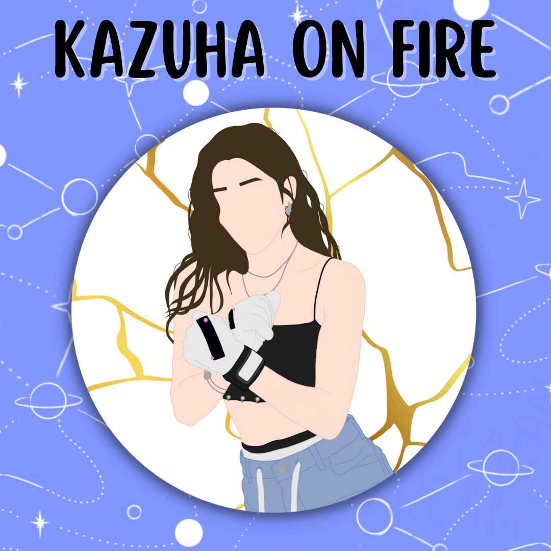 Kazuha On Fire