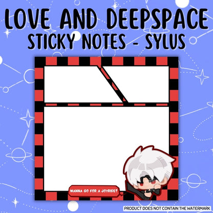 LOVE AND DEEPSPACE: Sticky Notes