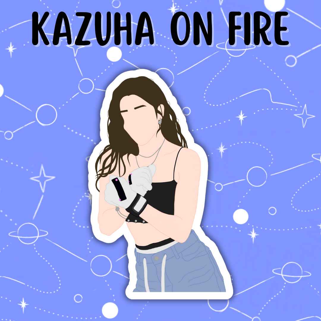 Kazuha On Fire