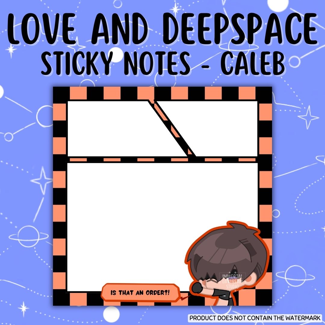 LOVE AND DEEPSPACE: Sticky Notes