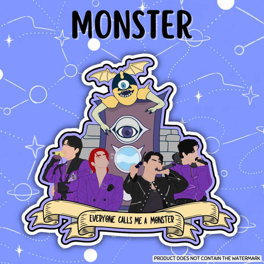 Monster Sticker/Flat Magnet