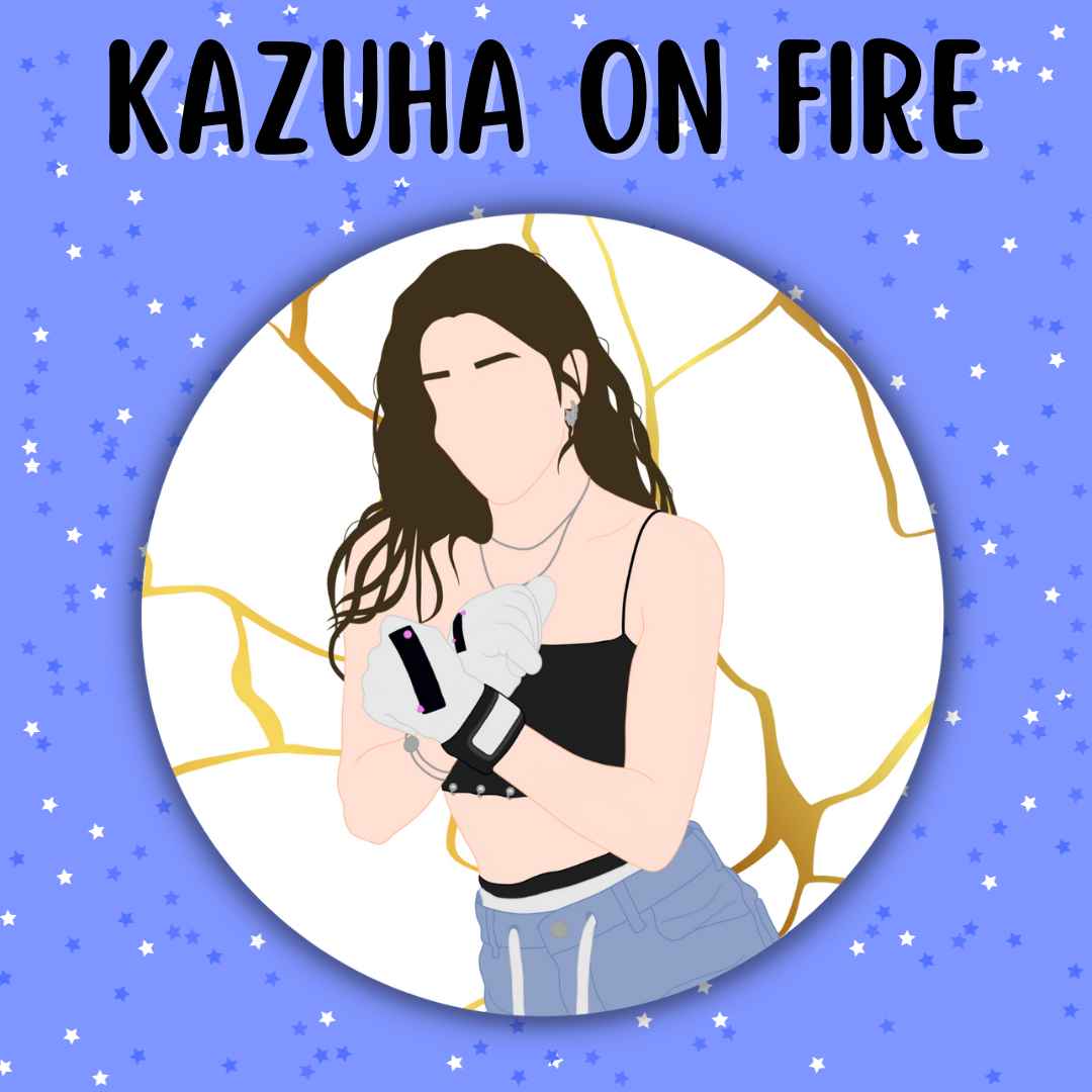 Kazuha On Fire