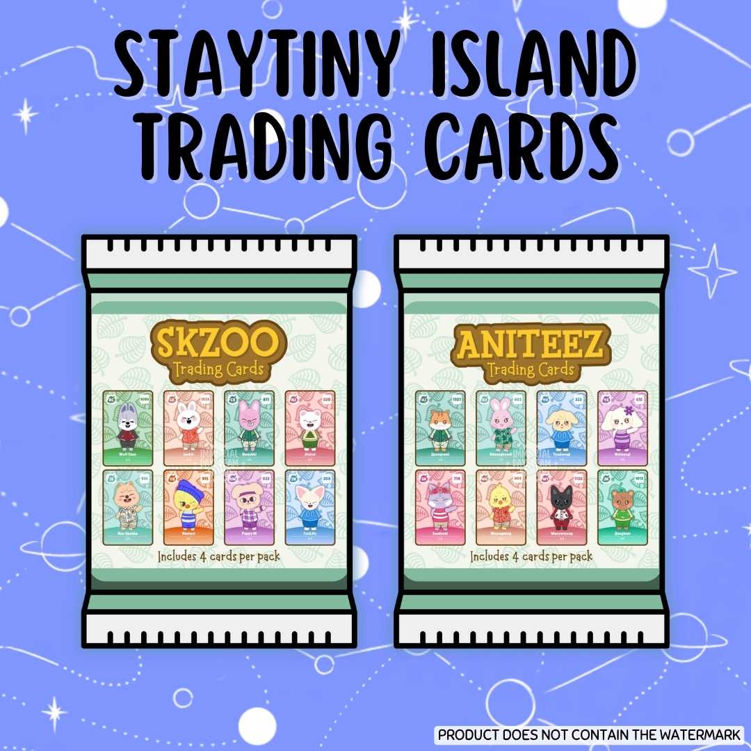 STAYTINY Island Trading Cards