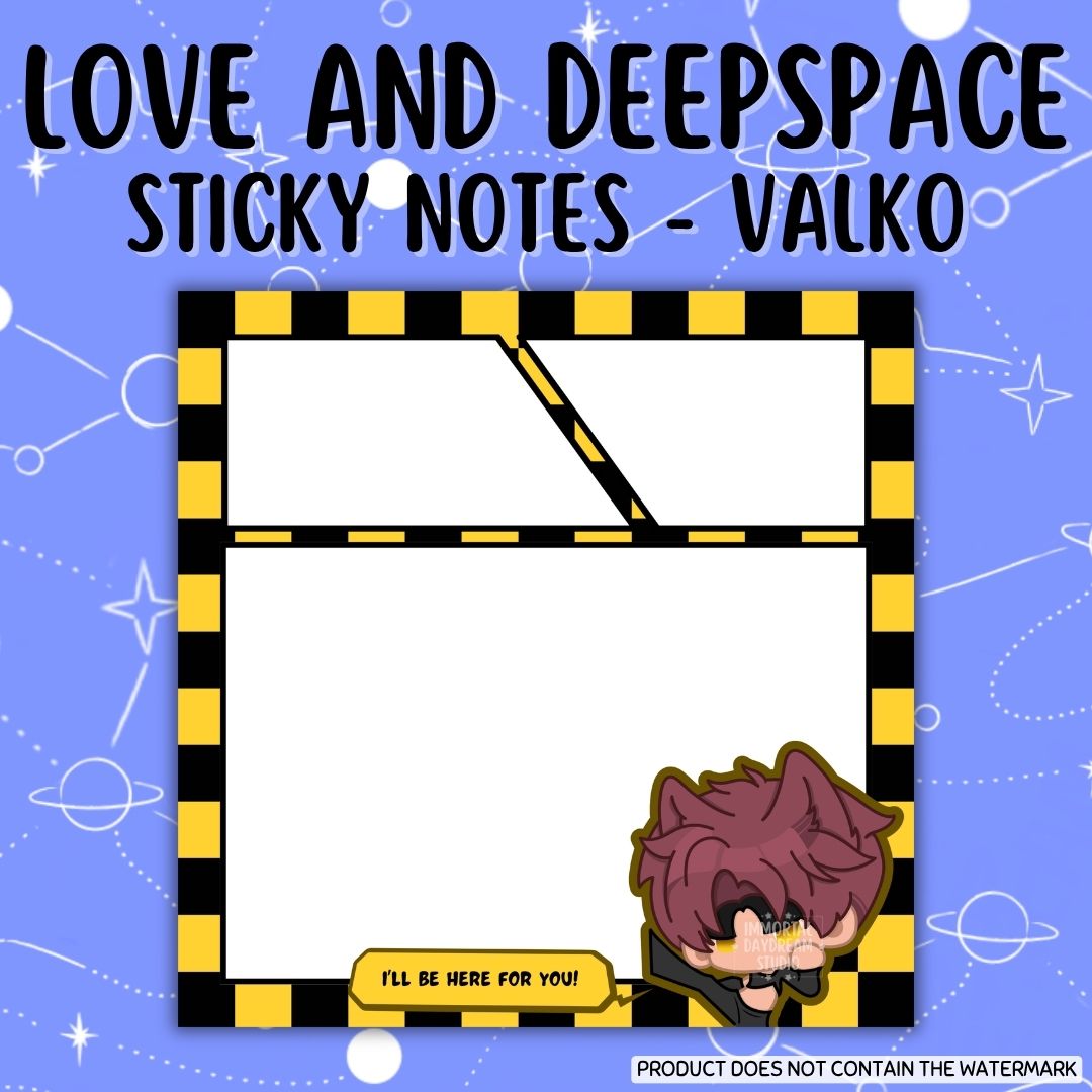 LOVE AND DEEPSPACE: Sticky Notes
