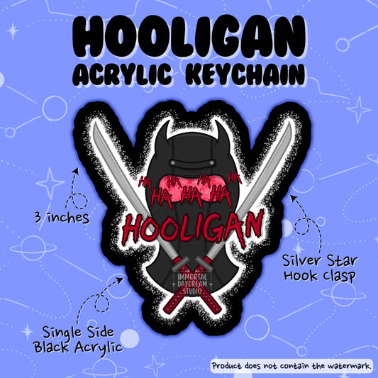 Hooligan Keychain