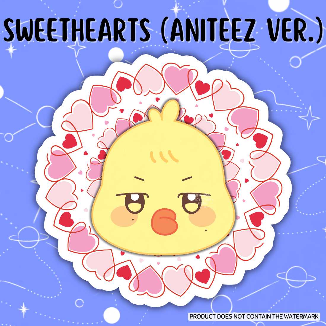 SWEETHEARTS (ANITEEZ Version) Stickers
