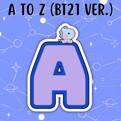 A to Z (BT21 Version): Mang Stickers