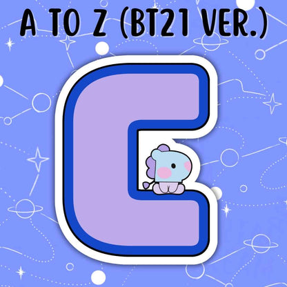 A to Z (BT21 Version): Mang Stickers
