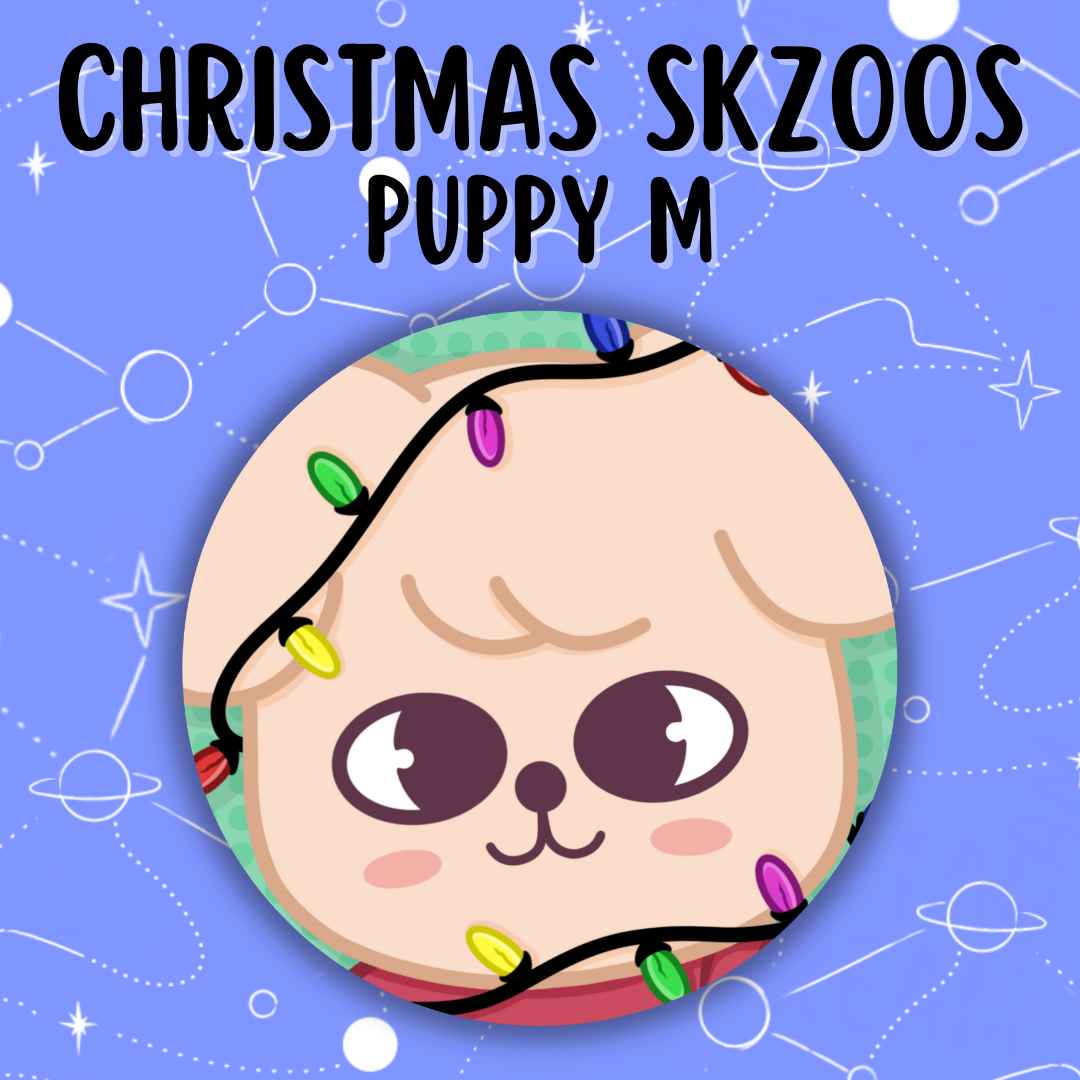 Christmas SKZOOs Button Pins (Gacha Draw)