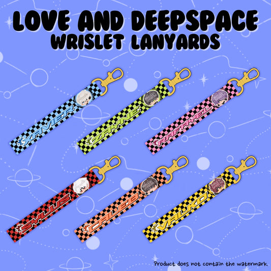 LOVE AND DEEPSPACE: Wristlet Lanyards