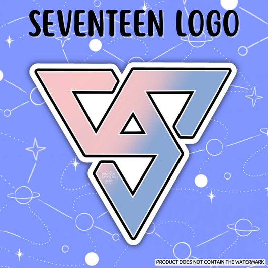 Seventeen Logo Sticker