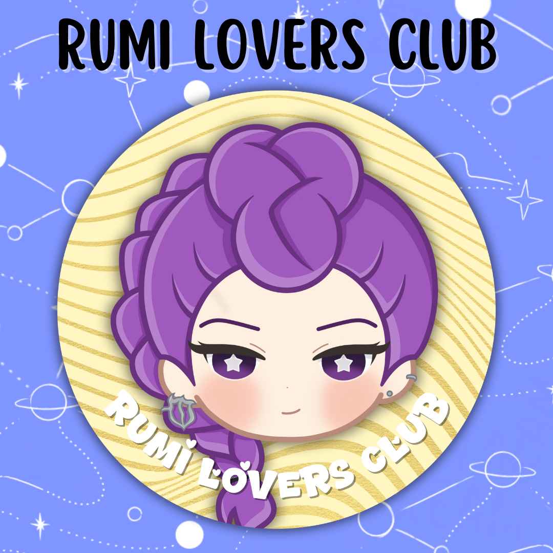 K-POP DEMON HUNTERS: Huntrix/Saja Boys Lovers Club Button Pins